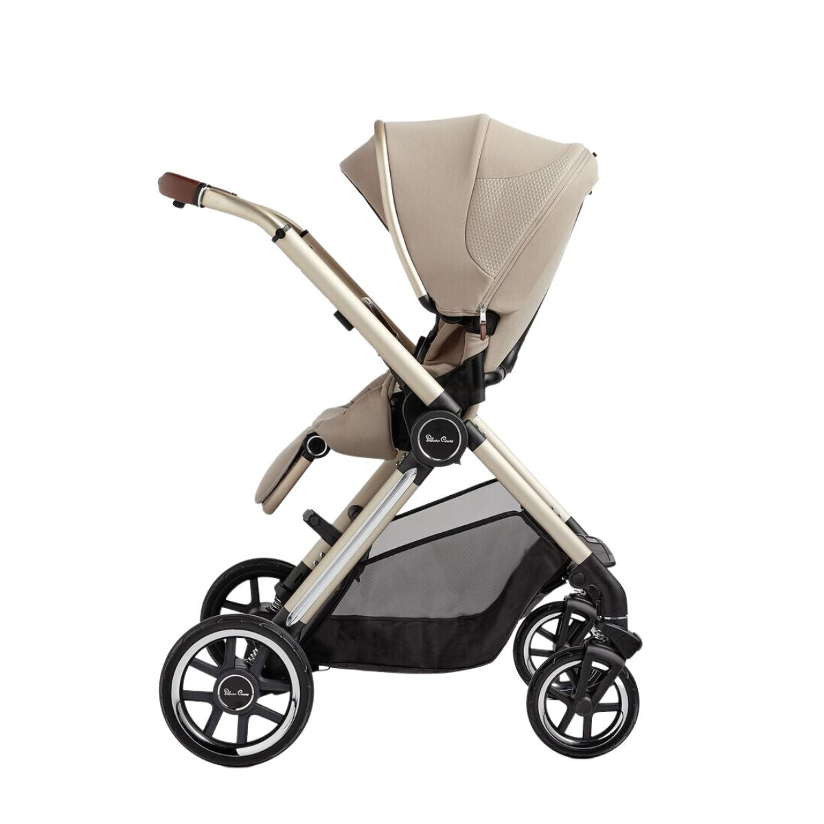 Silver Cross Reef 2 Full-Size Stroller + Folding Bassinet Bundle