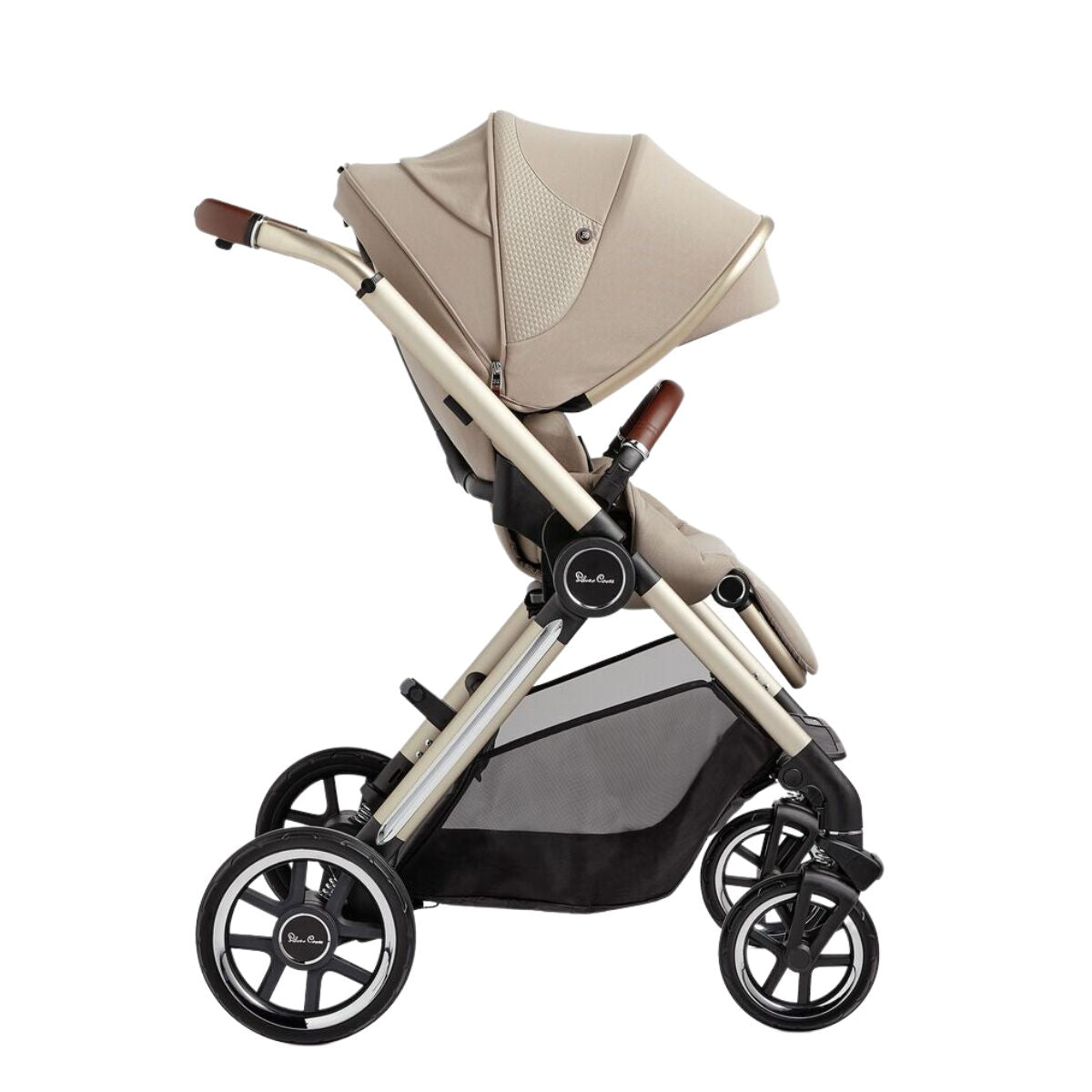 Silver Cross Reef 2 Full-Size Stroller + Folding Bassinet Bundle