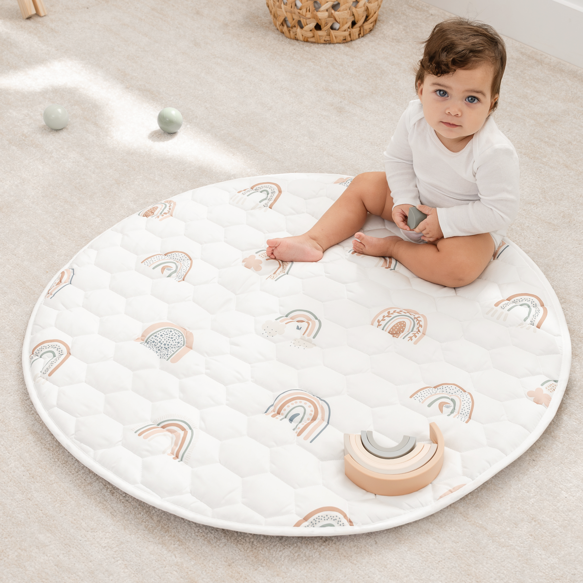 Comfy Cubs Play Mat with Non-Slip Bottom