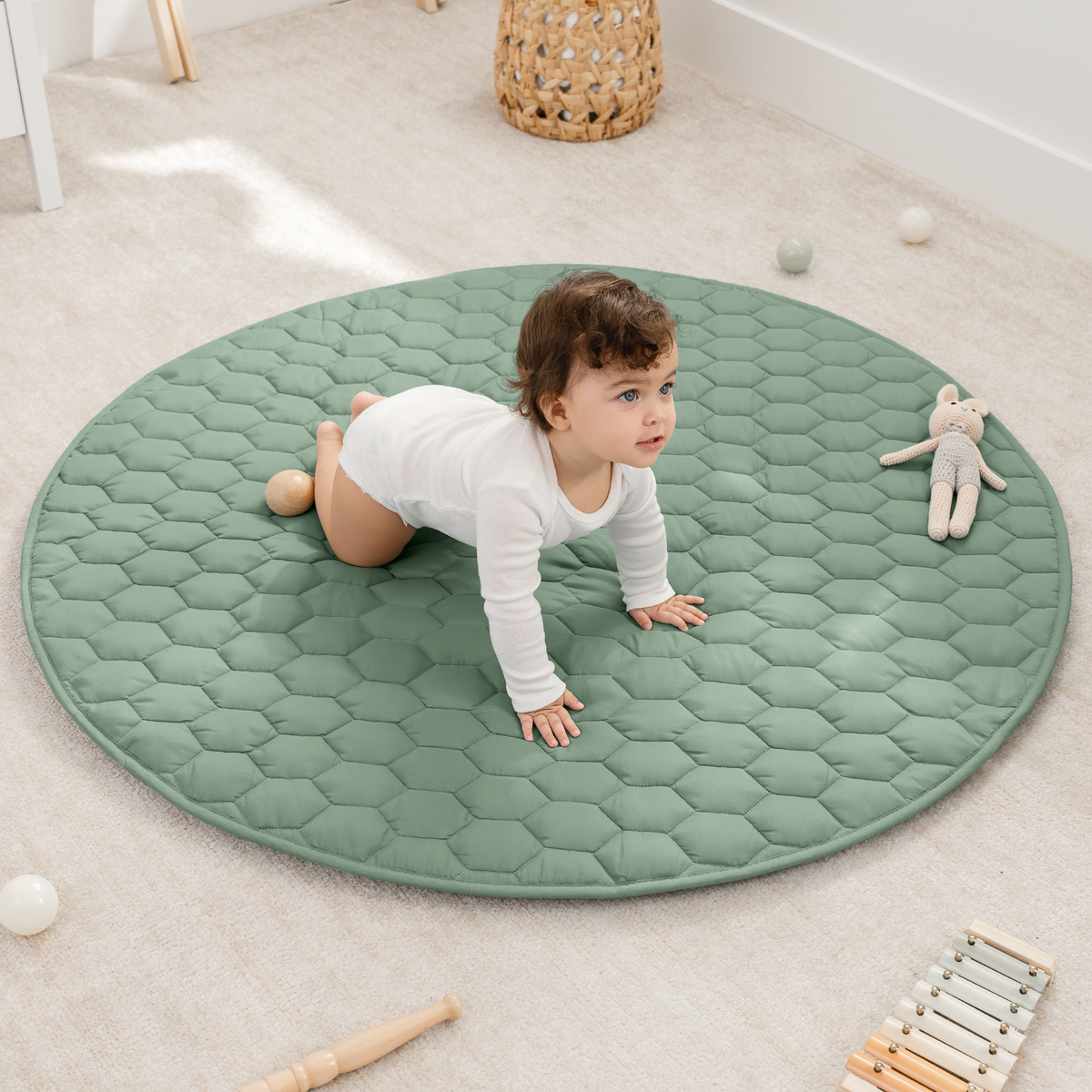 Comfy Cubs Play Mat with Non-Slip Bottom
