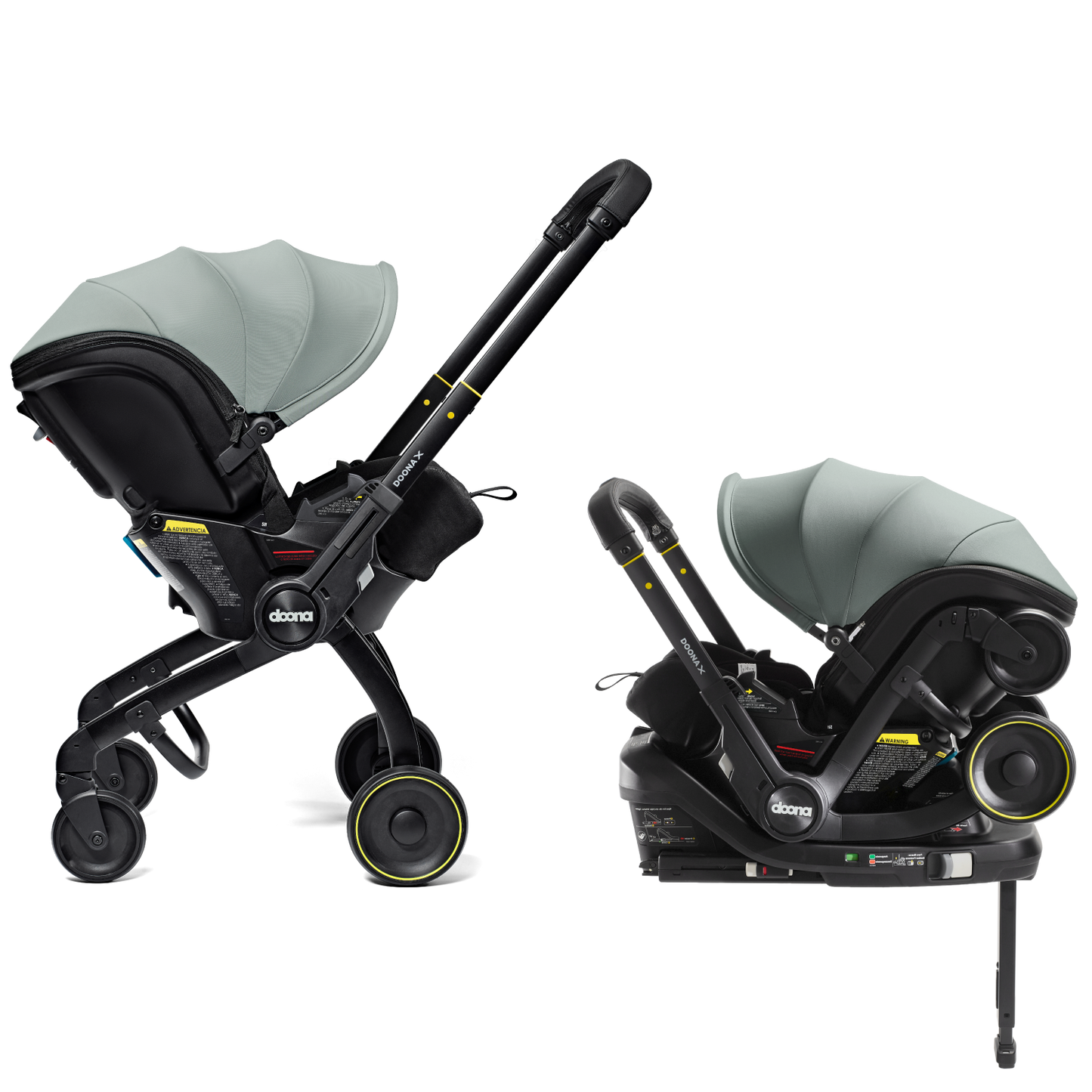 Doona X Infant Car Seat Stroller & Latch Base