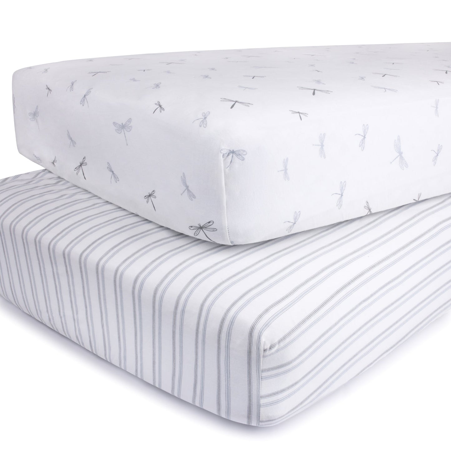 Ely's & Co. Cotton Pack N Play/ Porta Crib Sheet - 2 Pack