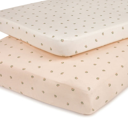 Ely's & Co. Cotton Pack N Play/ Porta Crib Sheet - 2 Pack