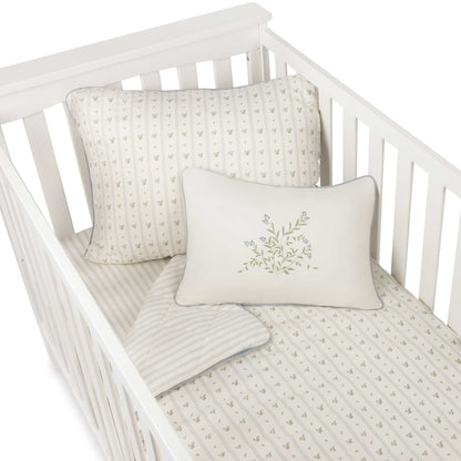 Ely's & Co. 3 Piece Portable Crib Set (24" x 38")