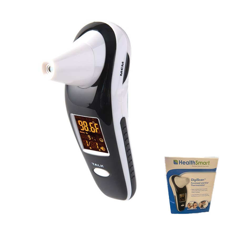 HealthSmart Non Contact Forehead/ Ear Digital Infrared Thermometer