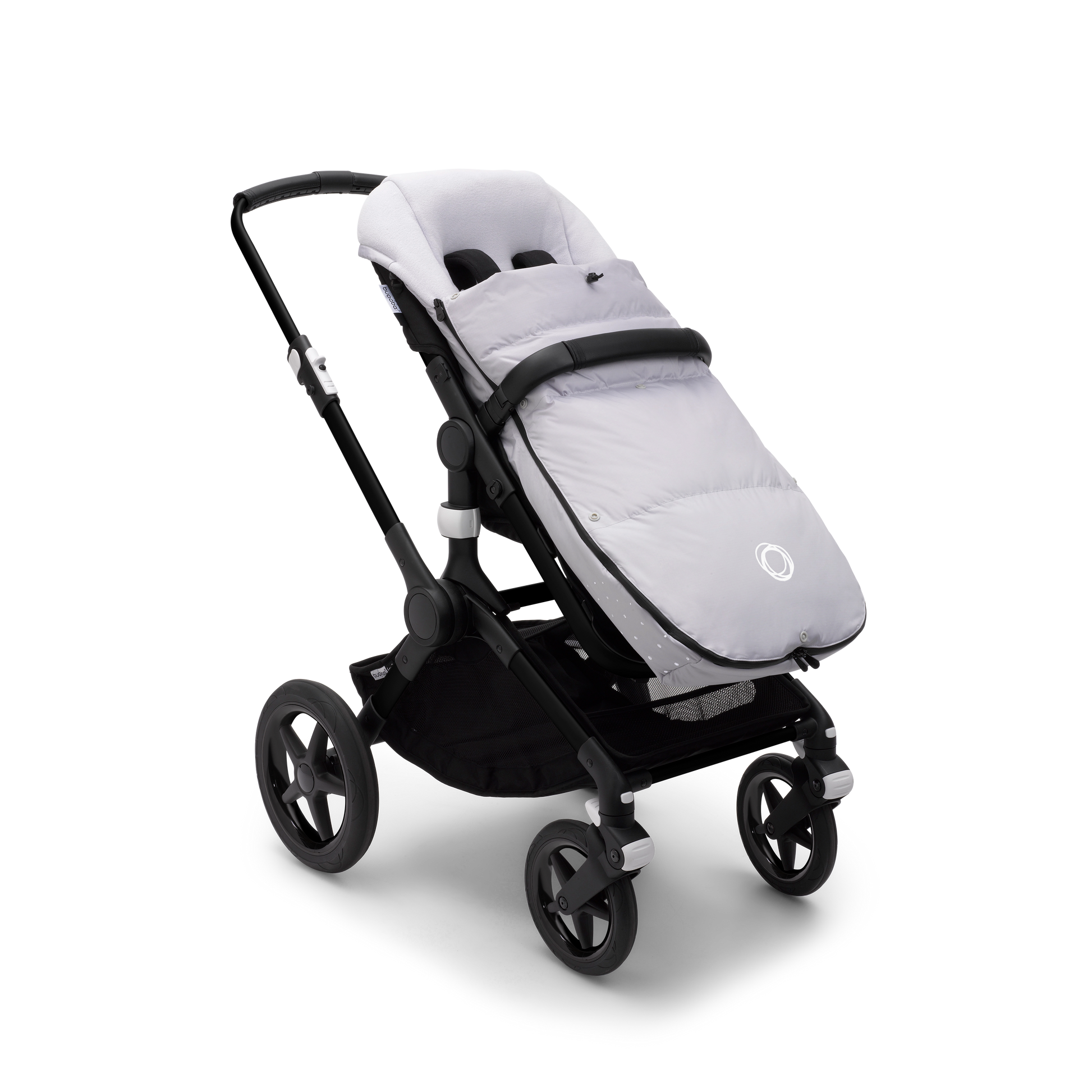 Blue melange footmuff on sale