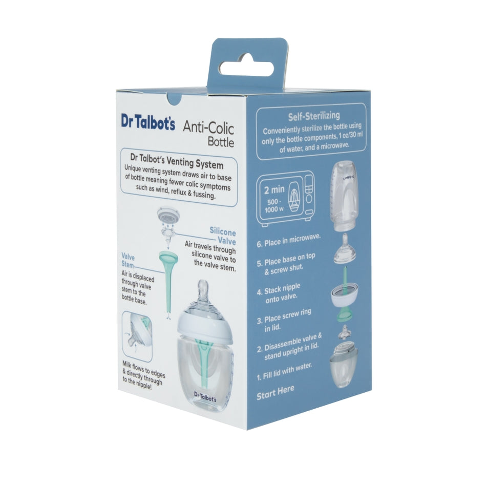Dr. Talbot's Anti-Colic Self-Sterilizing Baby Bottle | 6 oz.