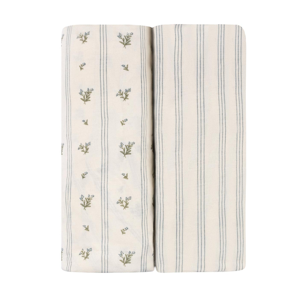 Ely's & Co. Cotton Cradle Sheet/ Changing Pad Cover - 2 Pack