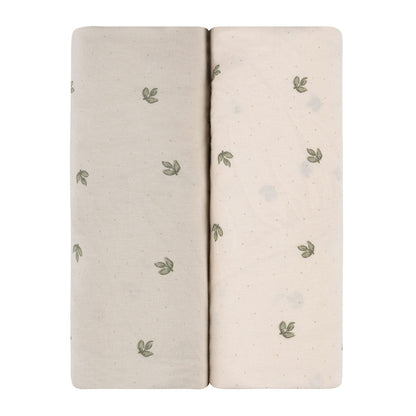 Ely's & Co. Cotton Pack N Play/ Porta Crib Sheet - 2 Pack