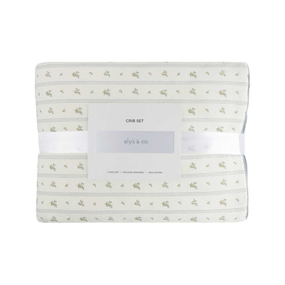 Ely's & Co. 5 Piece Baby Crib Set (52"x 28")