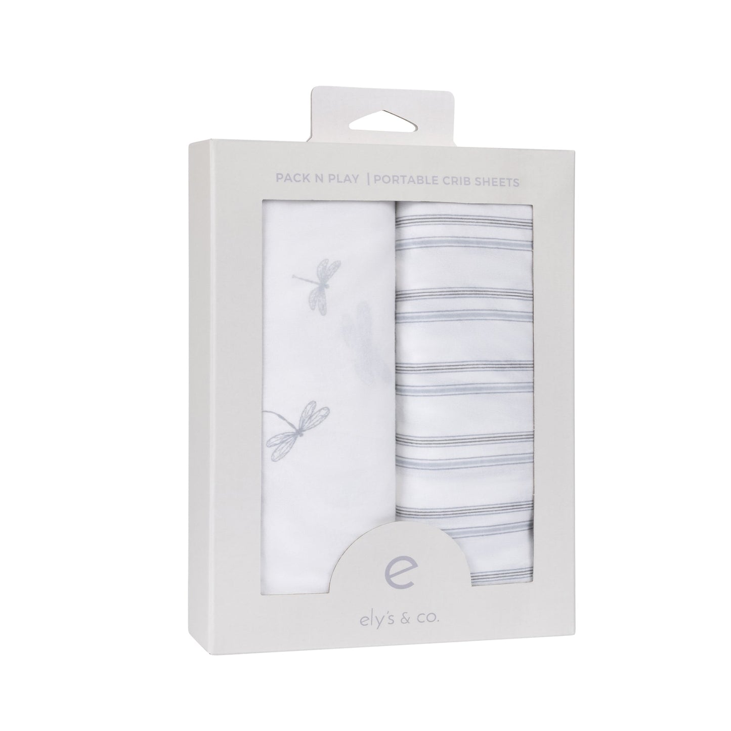 Ely's & Co. Cotton Pack N Play/ Porta Crib Sheet - 2 Pack