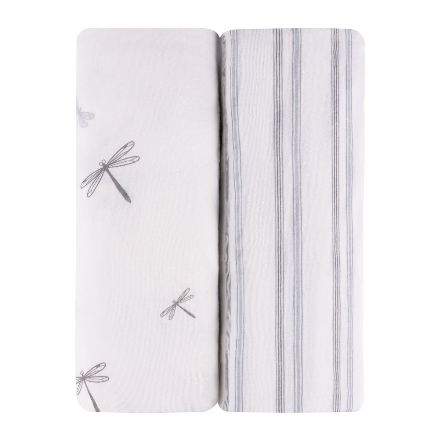 Ely's & Co. Cotton Crib Sheet - 2 Pack