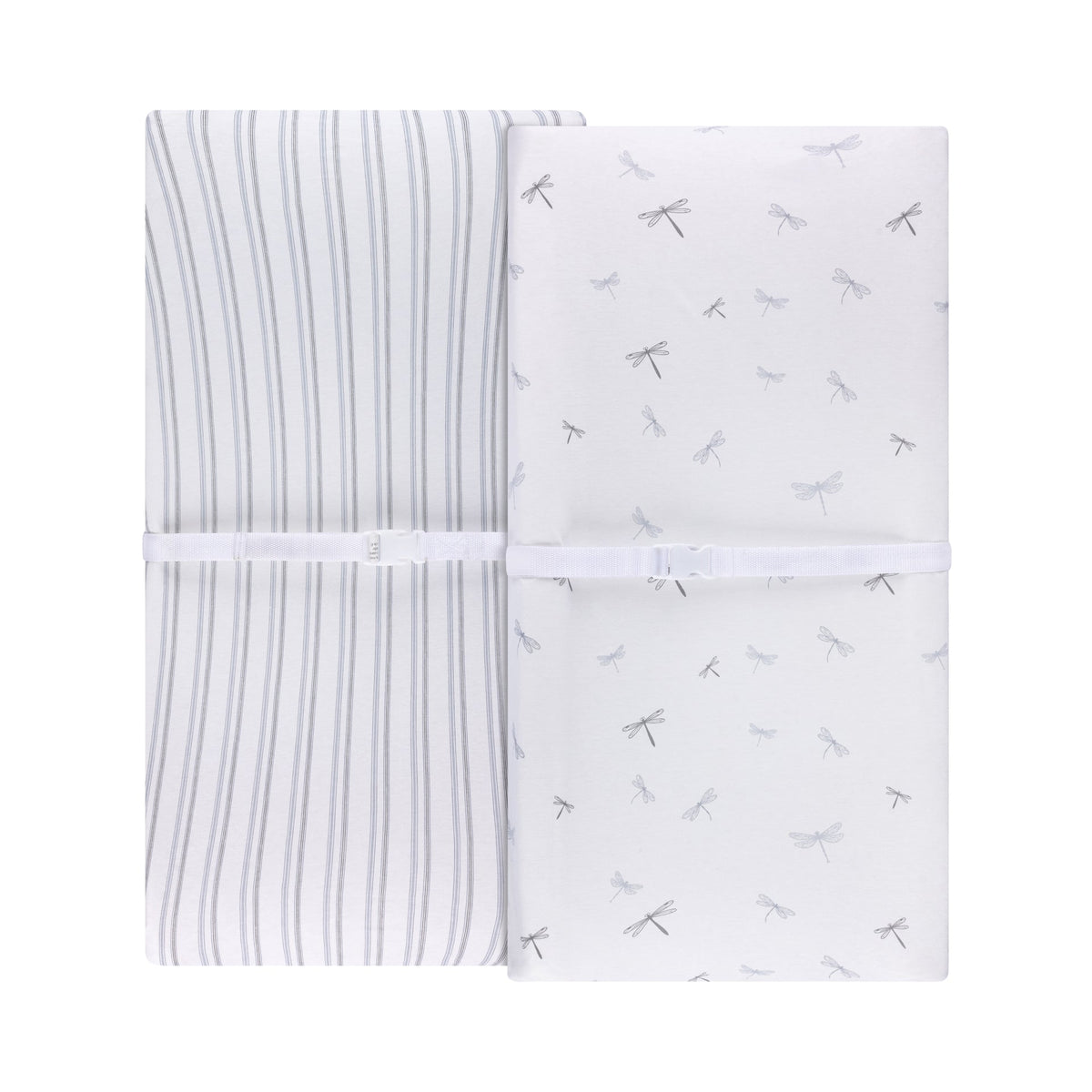 Ely's & Co. Cotton Cradle Sheet/ Changing Pad Cover - 2 Pack
