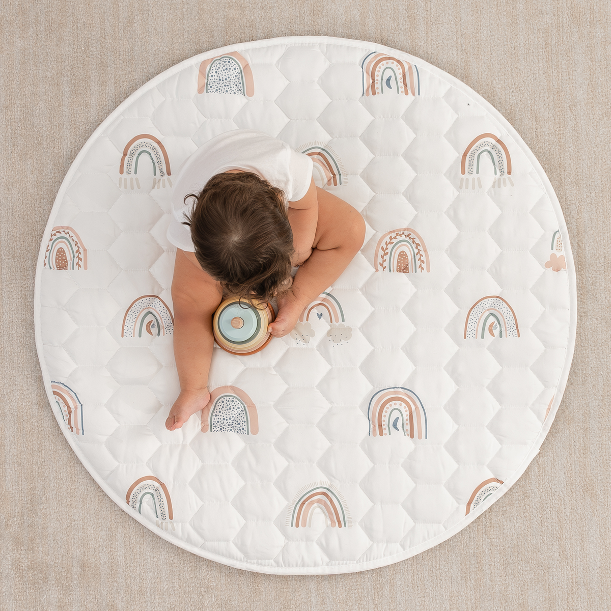 Comfy Cubs Play Mat with Non-Slip Bottom