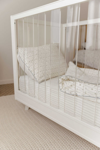 Ely's & Co. 5 Piece Baby Crib Set (52"x 28")