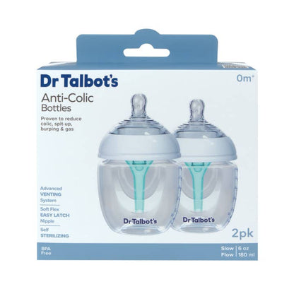 Dr. Talbot's Anti-Colic Self-Sterilizing Baby Bottle | 6 oz.
