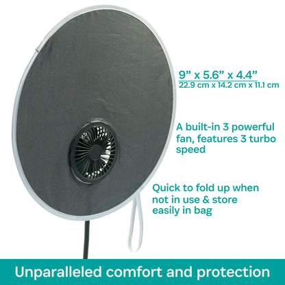 KidCo Stroller Coolshade Sunshade + Fan