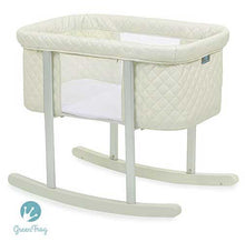 Load image into Gallery viewer, Green Frog Bassinet: Lily Pod Portable Baby Bassinet

