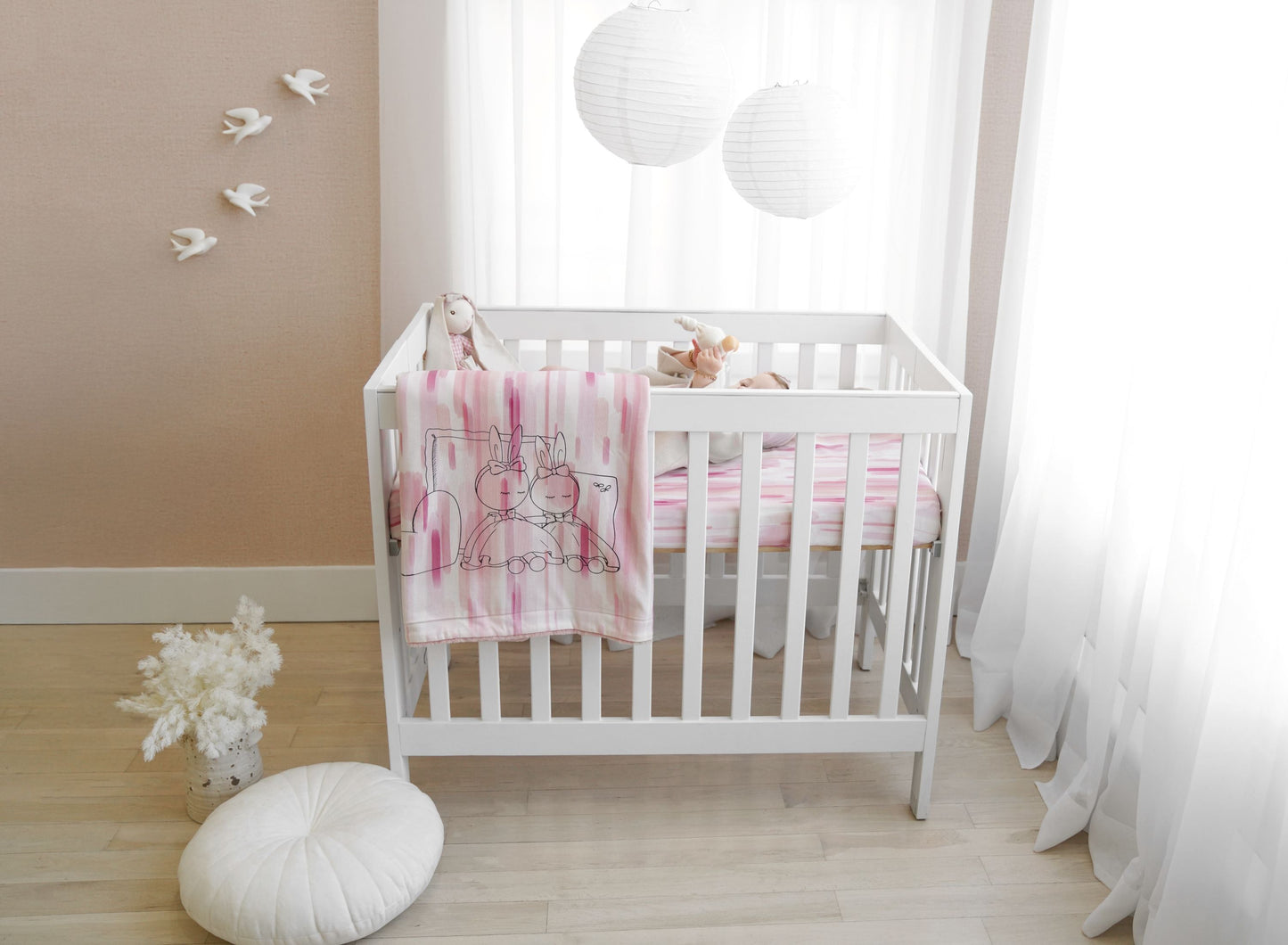 Hibernate 3 Piece Portable Crib Linen Set (24" x 38")