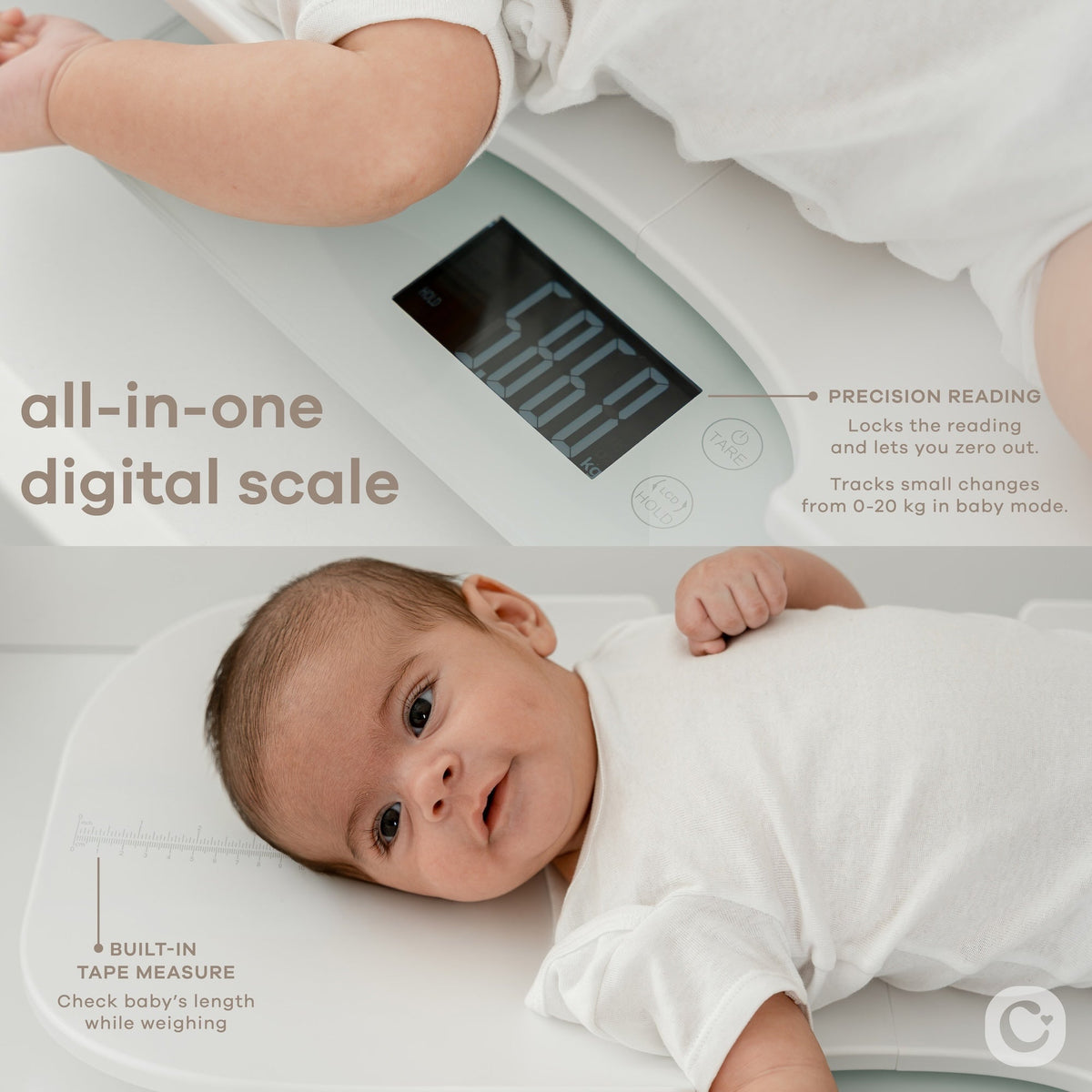 Comfy Cubs Baby Scale With Tray