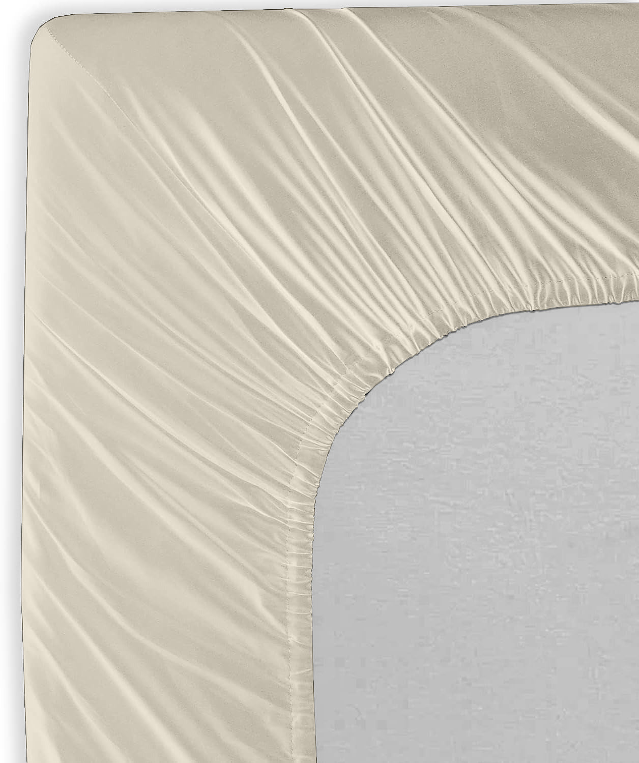 LaMart Fitted Cotton Portable Crib Sheet