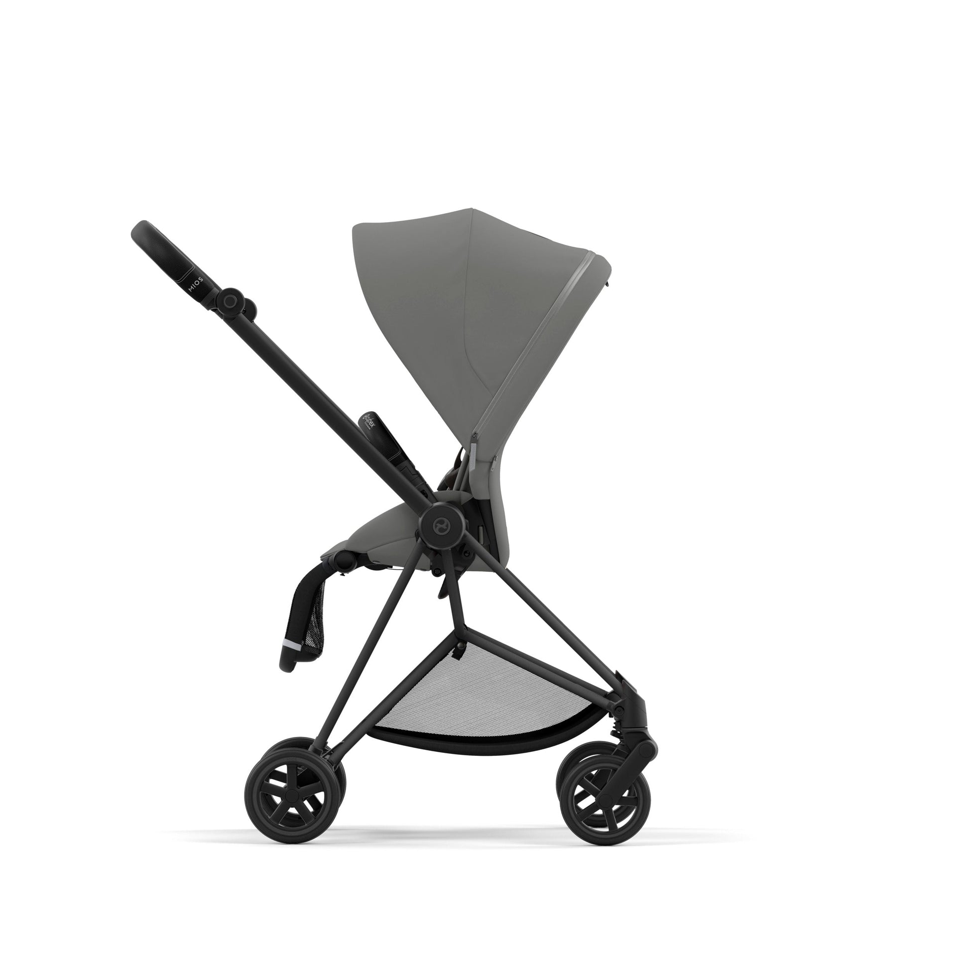 cybex yoki Mios 3 Stroller Chrome/Black Soho Grey