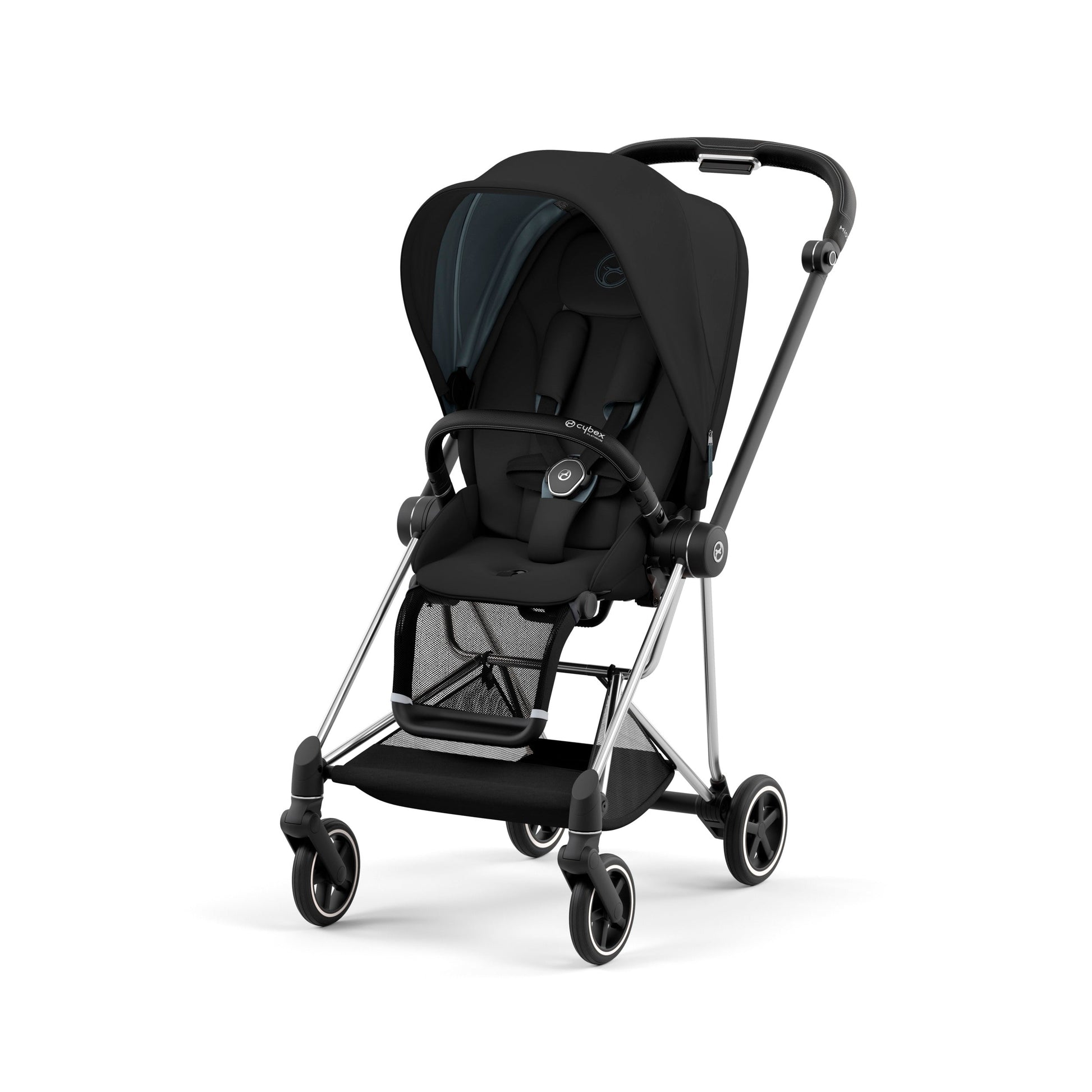 cybex pram rocker Cybex Mios 3 Stroller Mirage Grey/Chrome Black