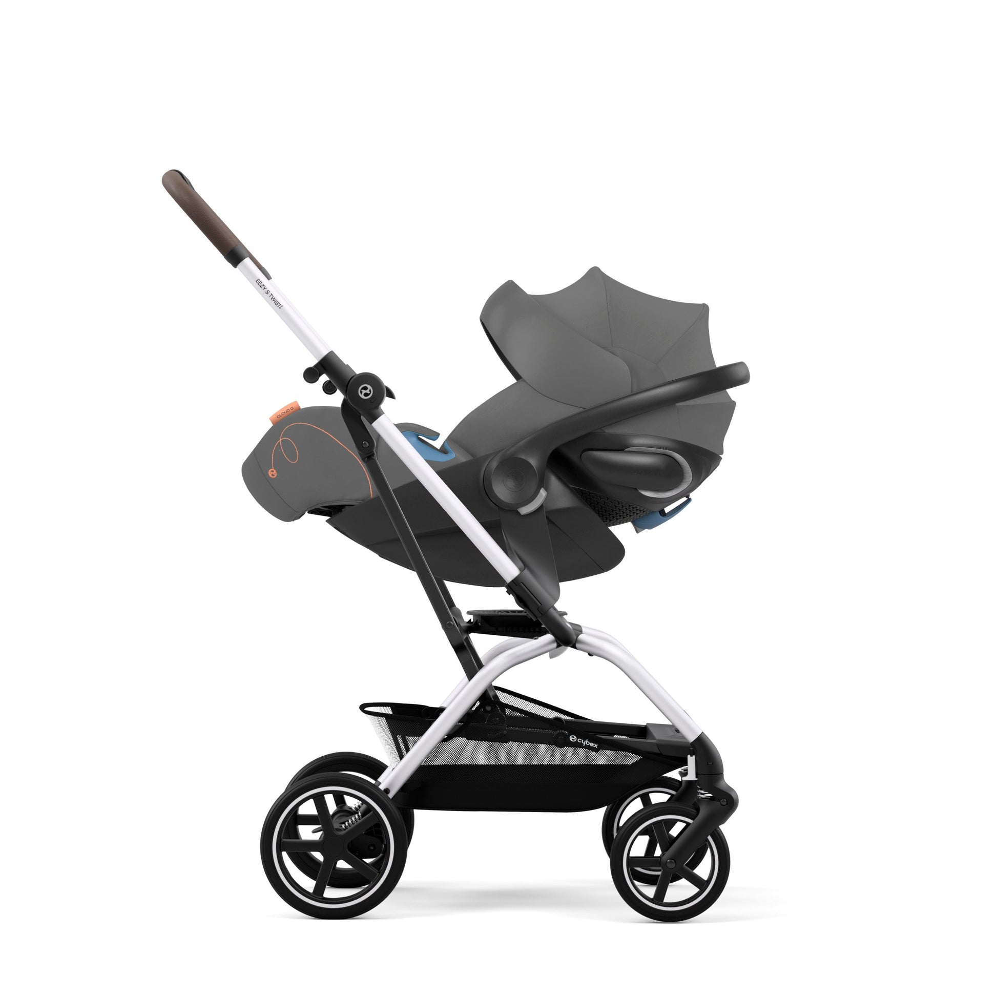 cybex eezy s twist grey Cybex Gold Eezy S Twist +2 V2 Stroller – Swaddles Baby