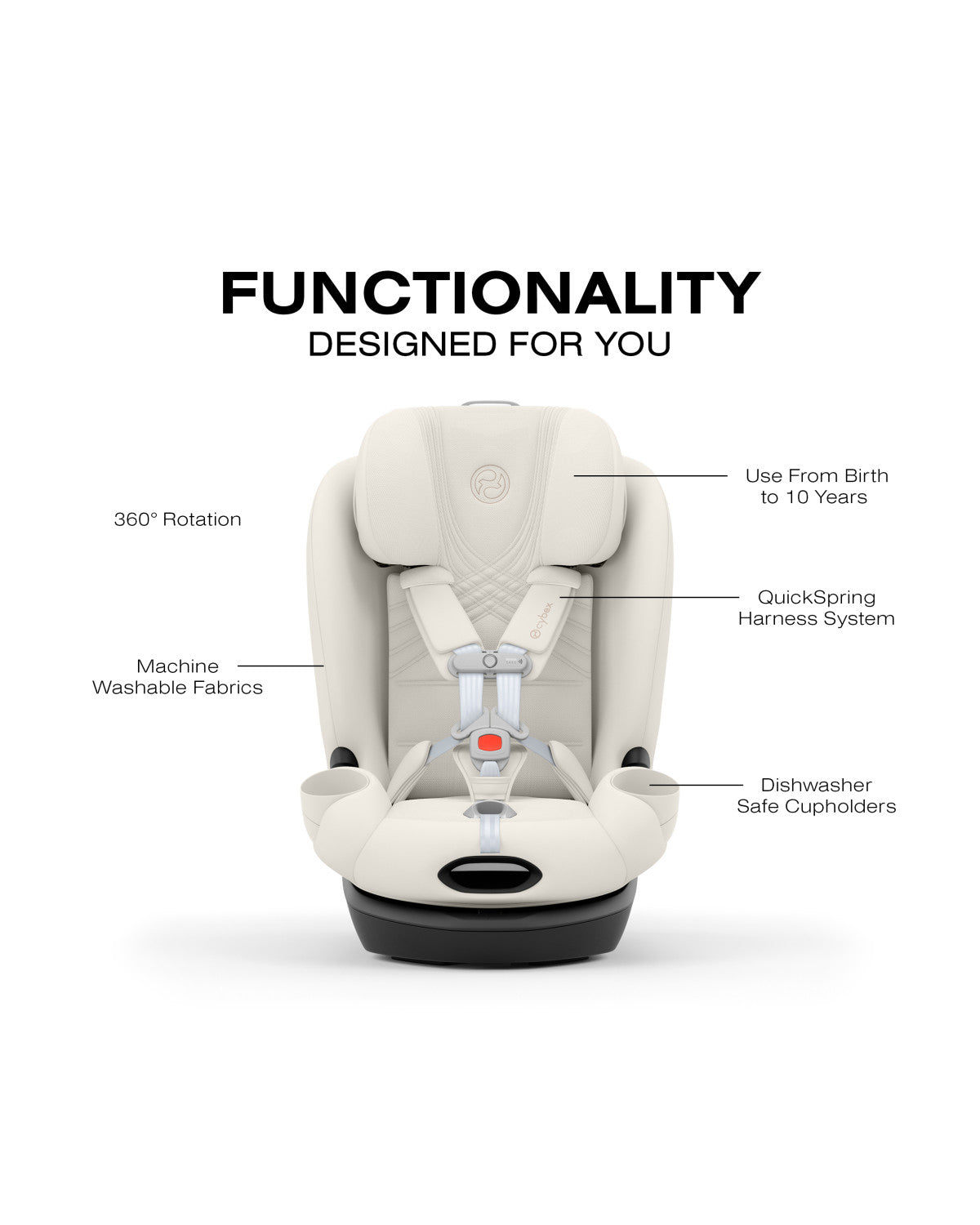 Cybex Callisto T 360° Rotating All-in-One Convertible Car Seat