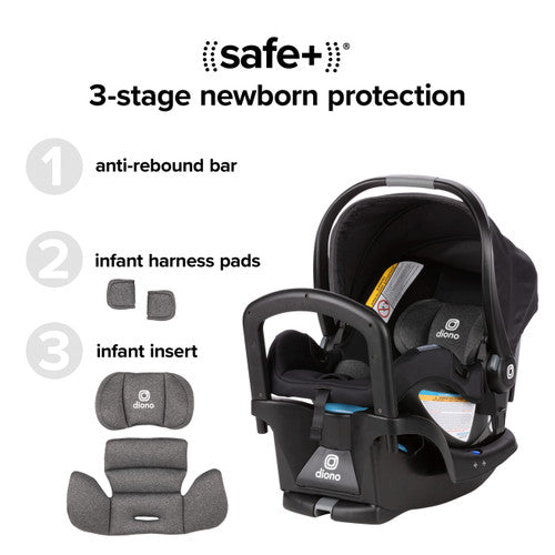 uppababy mesa strap pads Diono LiteClik 30 R SafePlus Infant Car Seat and Base