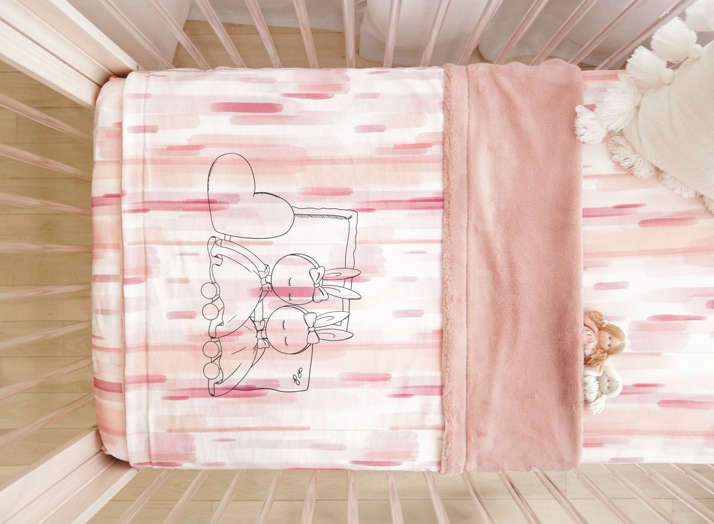 Hibernate 3 Piece Crib Linen Set (52"x 28")