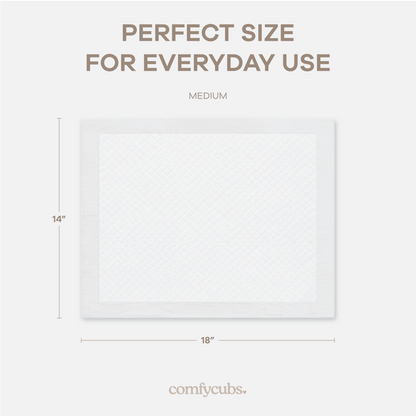 Comfy Cubs Disposable Baby Changing Pad Liners