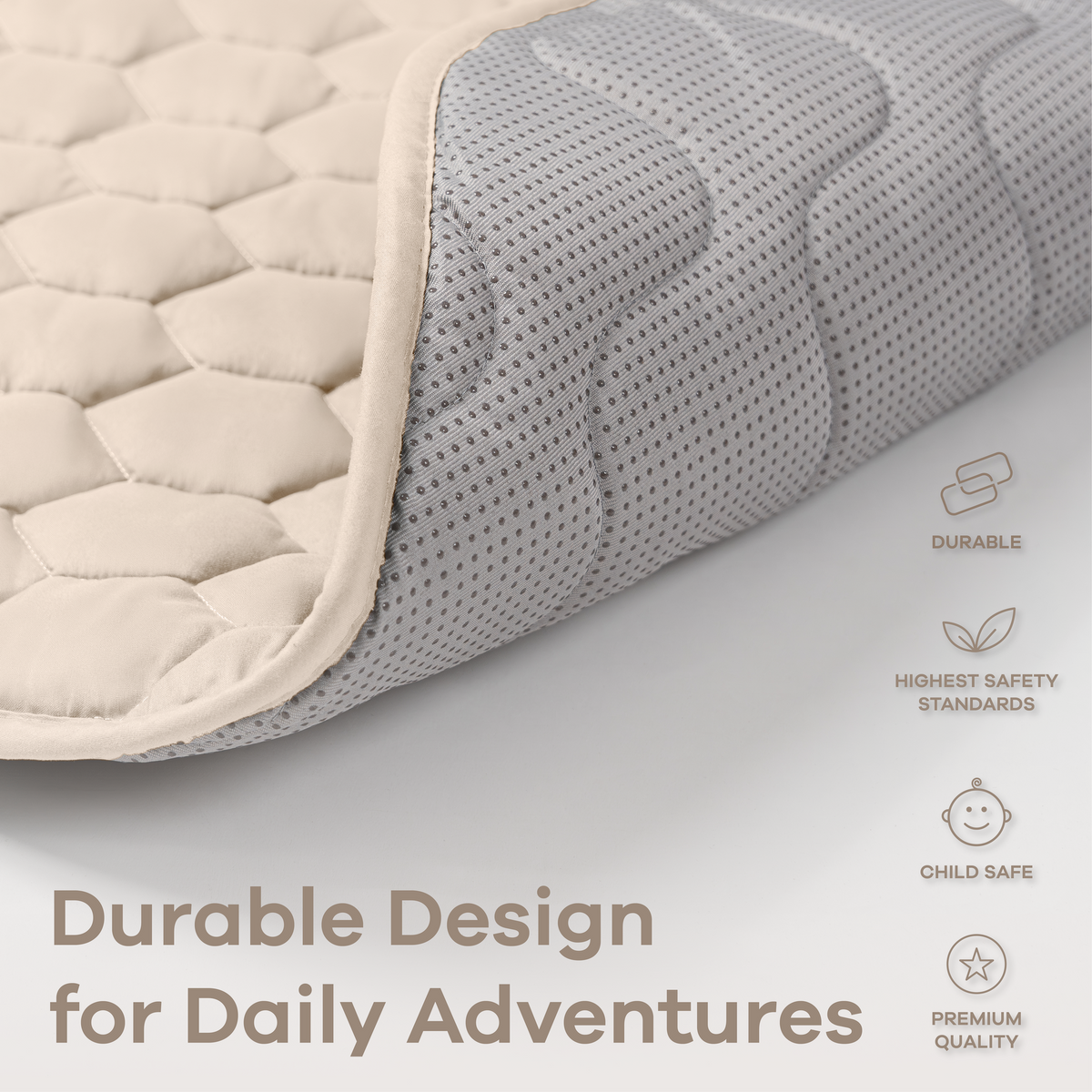 Comfy Cubs Play Mat with Non-Slip Bottom