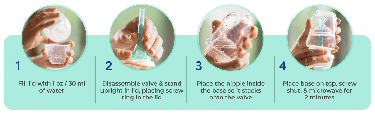 Dr. Talbot's Anti-Colic Self-Sterilizing Baby Bottle | 6 oz.