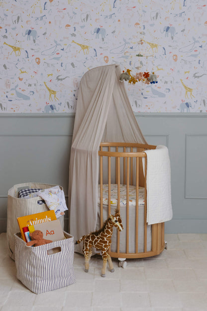 Stokke Sleepi Mini Fitted Sheet by Pehr V3 – Swaddles Baby