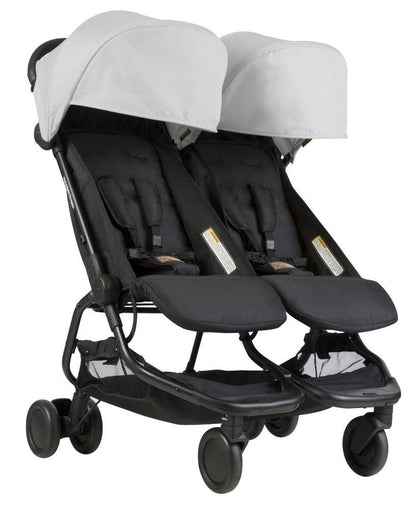 smallest double stroller on the market Mountain Buggy Nano Duo Stroller