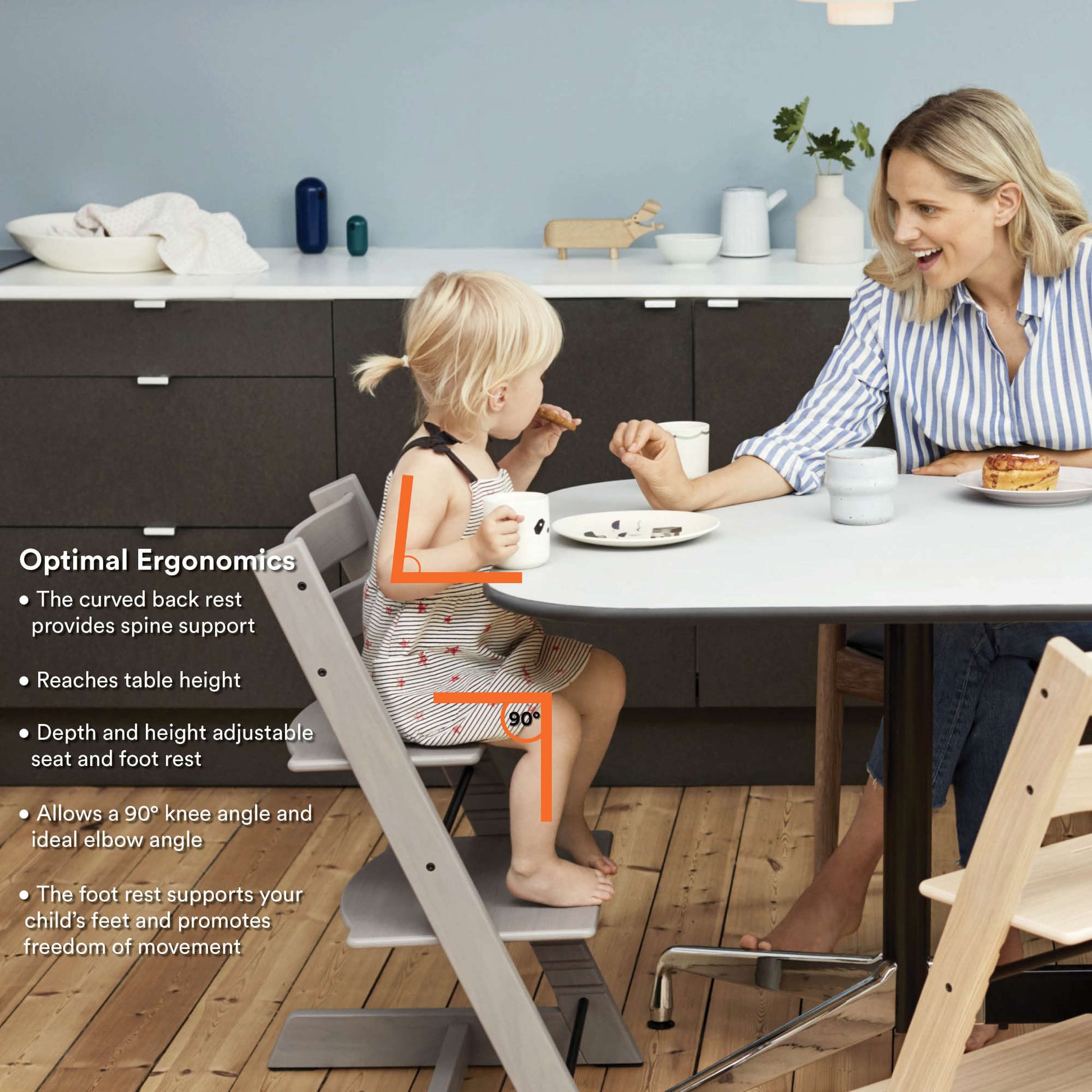 stokke into the deep Stokke Tripp Trapp High Chair² & Cushion with Tray