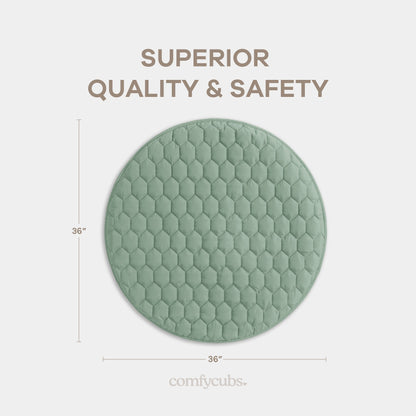 Comfy Cubs Play Mat with Non-Slip Bottom