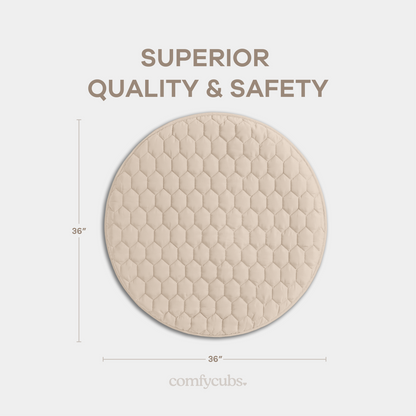 Comfy Cubs Play Mat with Non-Slip Bottom