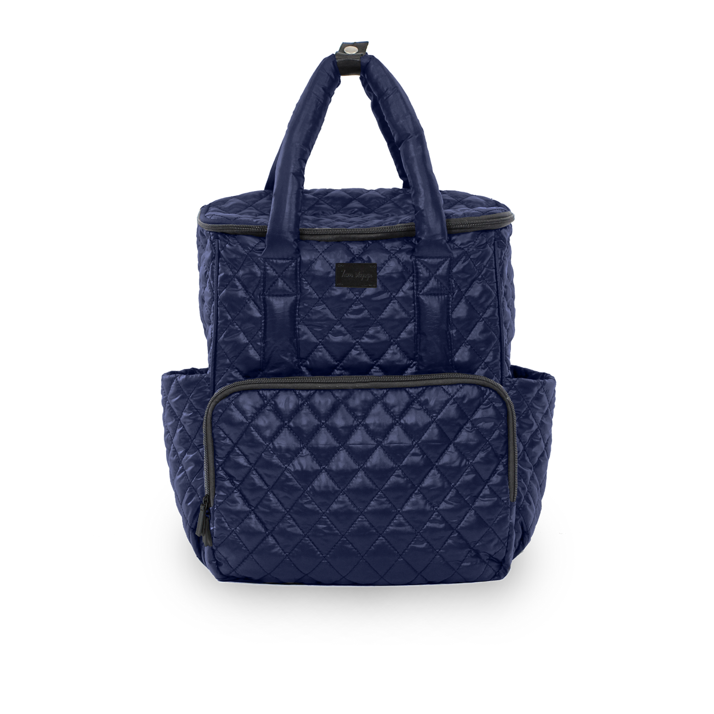 7 AM Quilted London Diaper Backpack Swaddles Baby