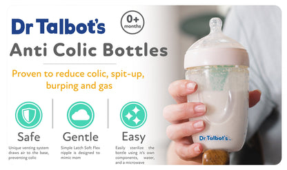 Dr. Talbot's Anti-Colic Self-Sterilizing Baby Bottle | 6 oz.