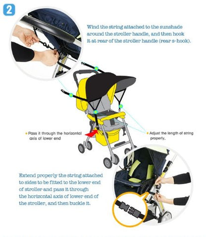Manito Stroller and Car Seat Sunshade
