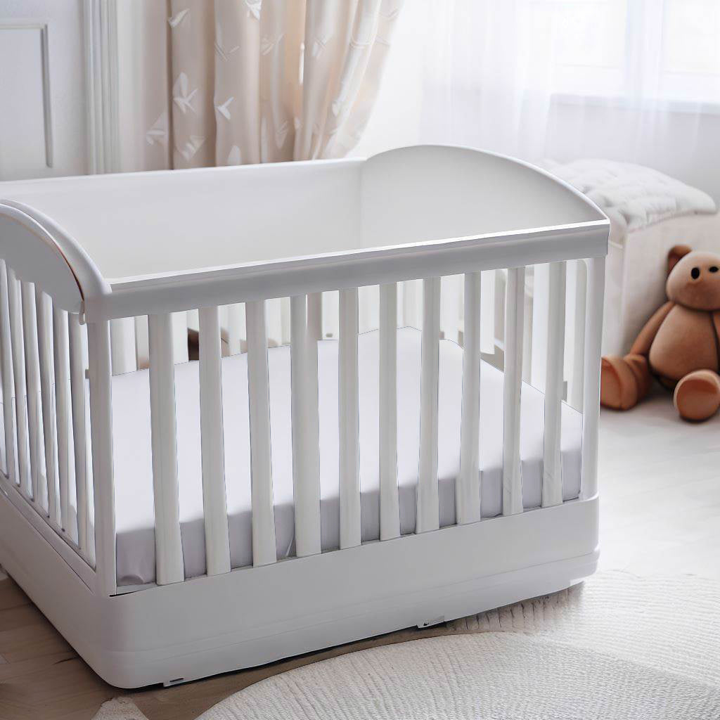 LaMart Fitted Cotton Portable Crib Sheet