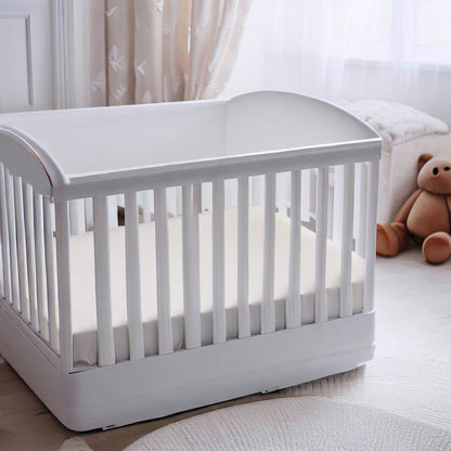 LaMart Fitted Cotton Portable Crib Sheet