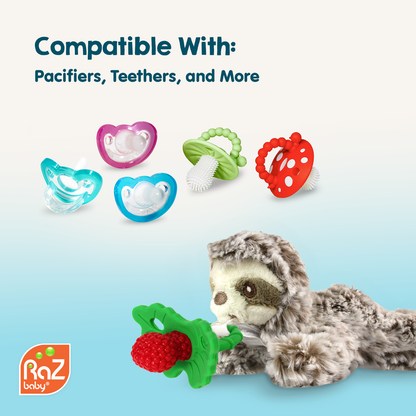 RaZbuddy JollyPop Pacifier Mario Monkey Paci/ Teether Holder
