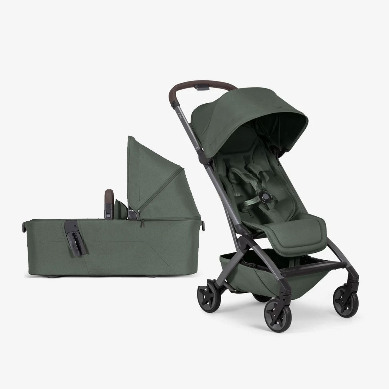 Joolz Aer2 Lightweight Compact Travel Stroller + Foldable Cot