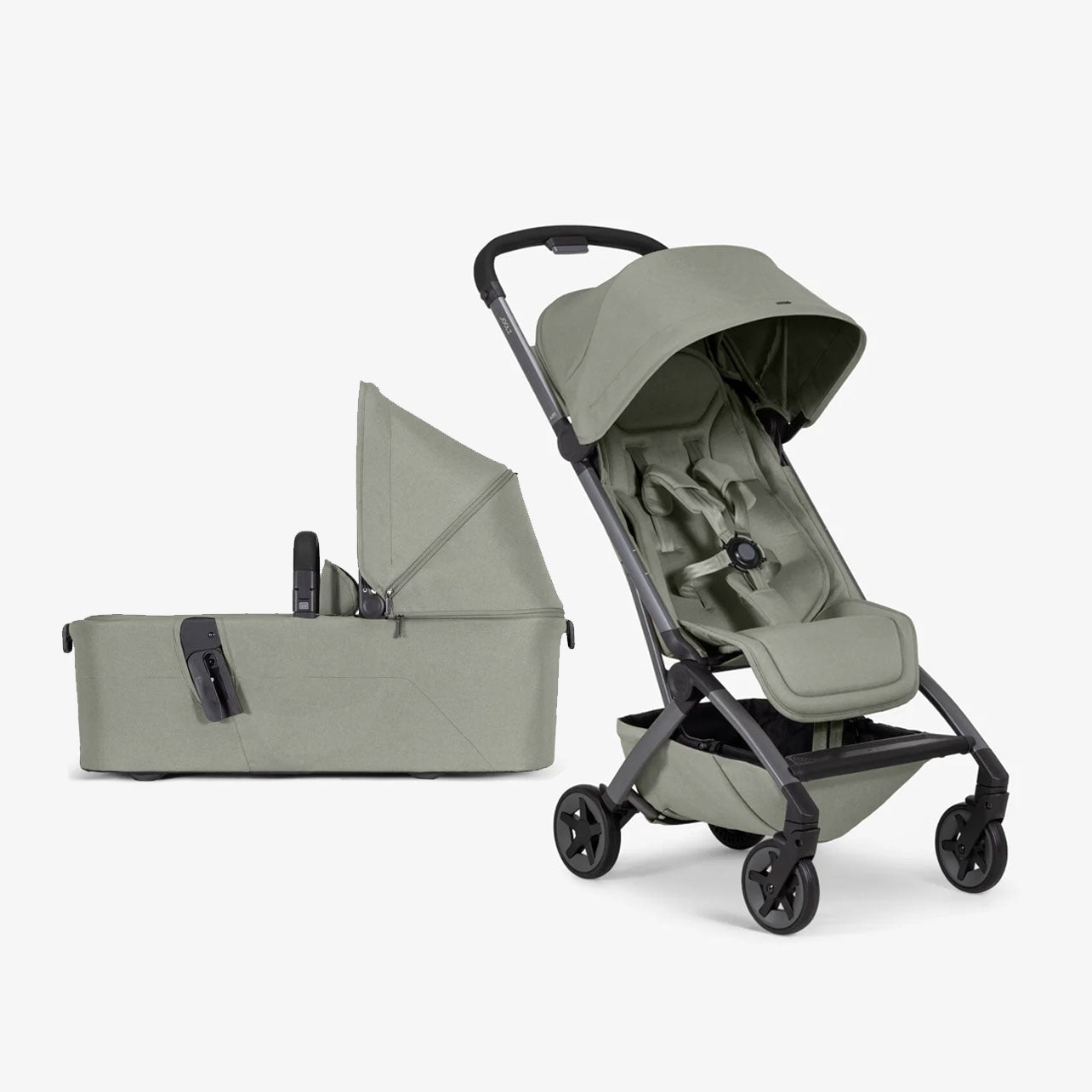 Joolz Aer2 Lightweight Compact Travel Stroller + Foldable Cot