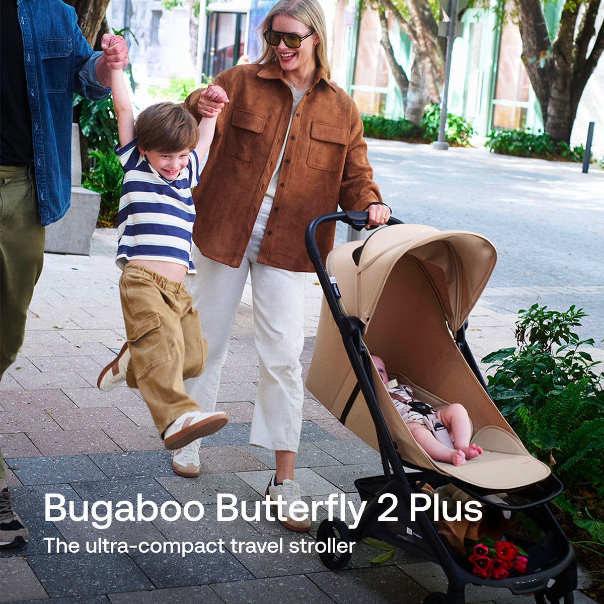Bugaboo Butterfly 2 Plus Lay-Flat Recline Lightweight Stroller
