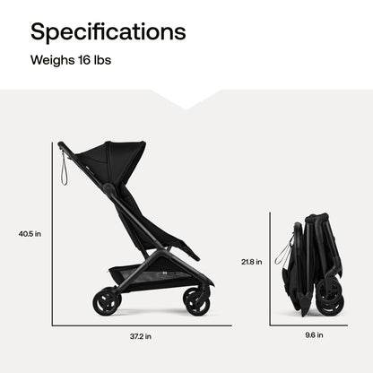 Bugaboo Butterfly 2 Plus Lay-Flat Recline Lightweight Stroller