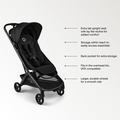 Bugaboo Butterfly 2 Plus Lay-Flat Recline Lightweight Stroller